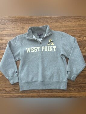 VINTAGE WEST POINT (JanSport) quarter zip West Point Grey Quarter-Zip Sweatshirt